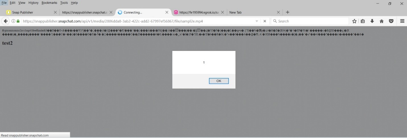 הצלחנו לבצע XSS ב-snapchat